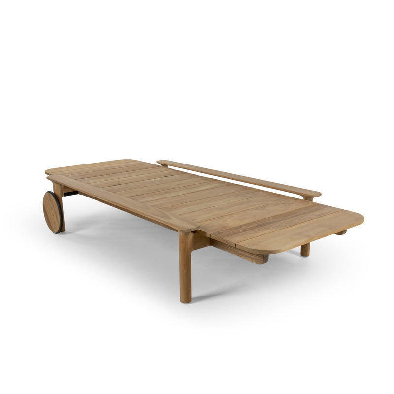 Maddalena Sun Lounger - BETACO Chairs - Teak - HORNE
