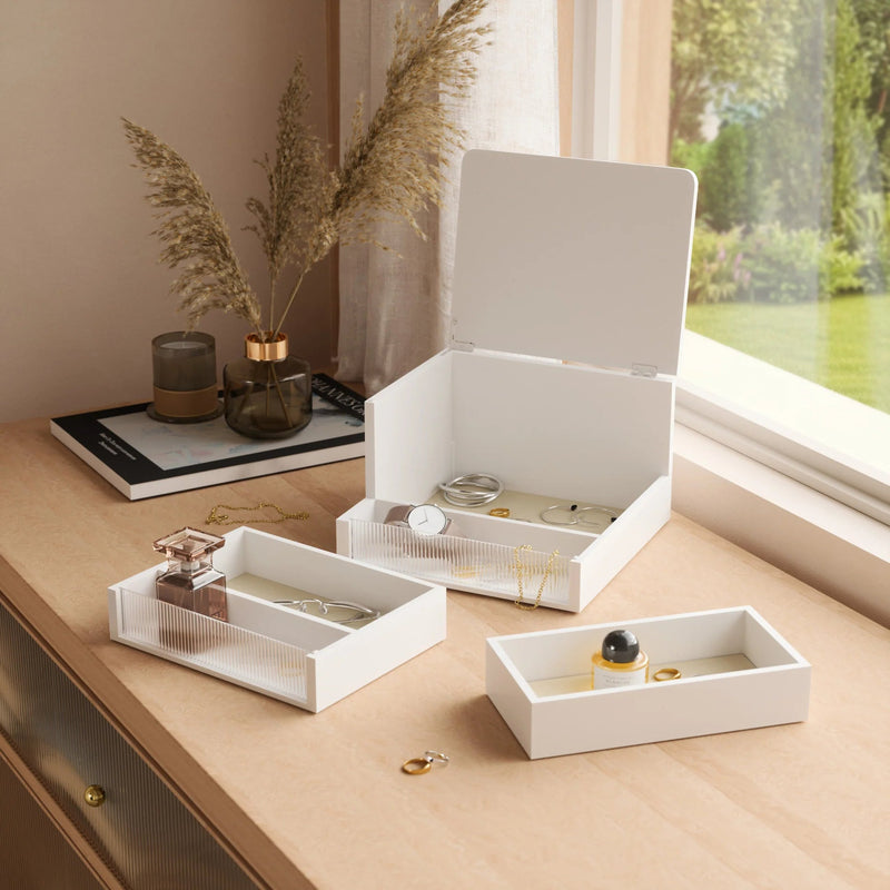 Malibu Storage Box - Umbra Storage + Organization - Black - HORNE