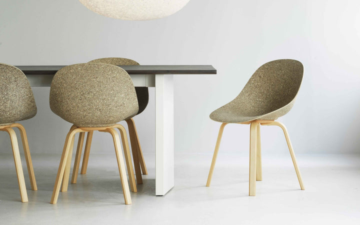 Mat Armchair Wood - Normann Copenhagen Dining Chairs - Seaweed - HORNE