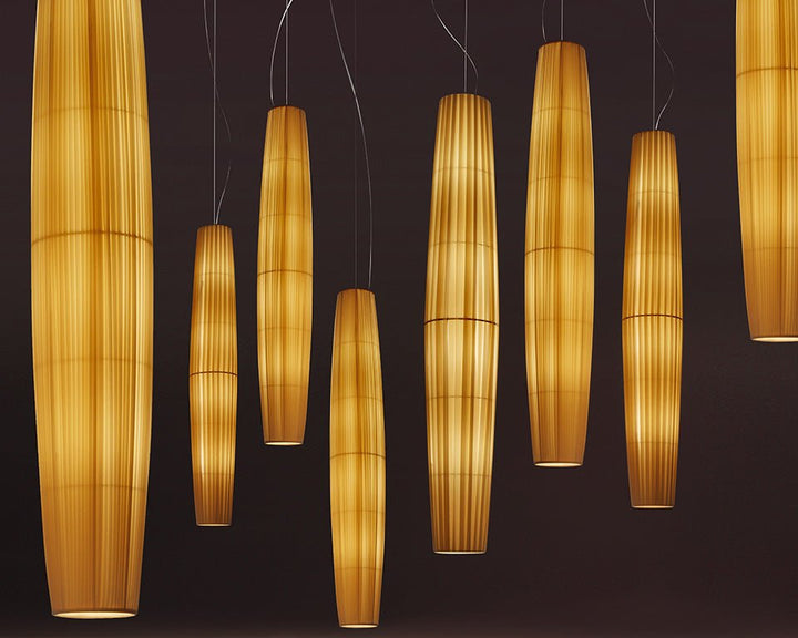 Maxi 02 Pendant Lamp - Bover Pendants - White Ribbon - Hardwired - HORNE