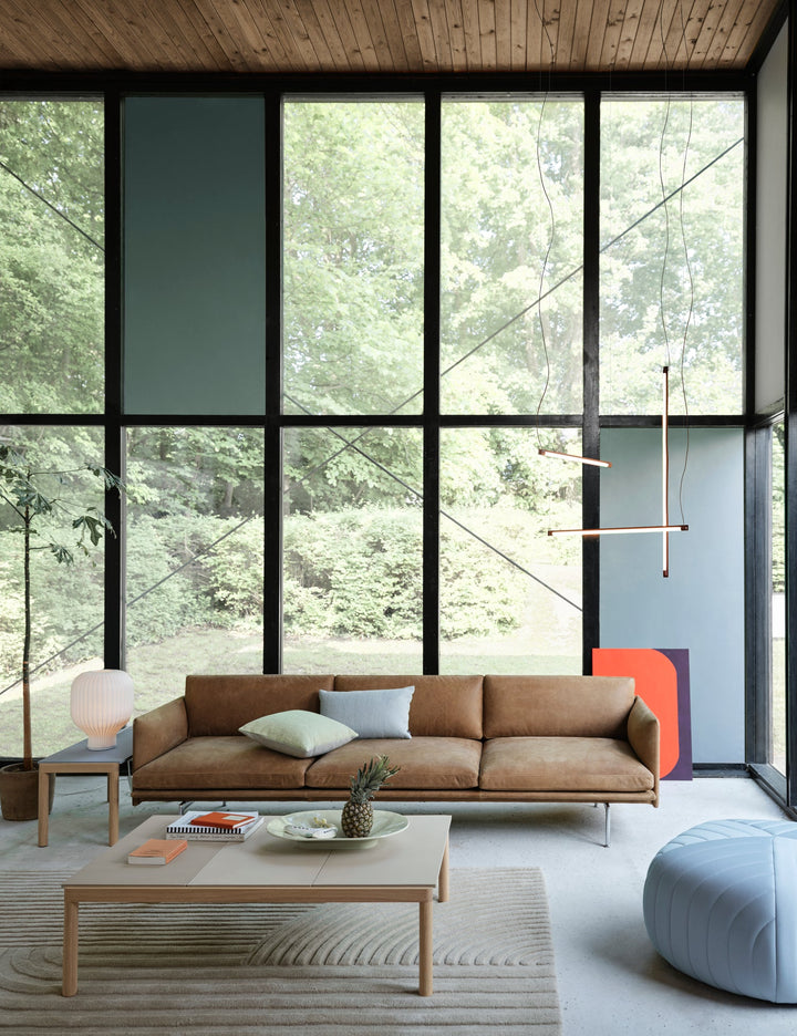 Mingle Cushion - Muuto Blankets + Throws + Pillows - Taupe - Square - HORNE