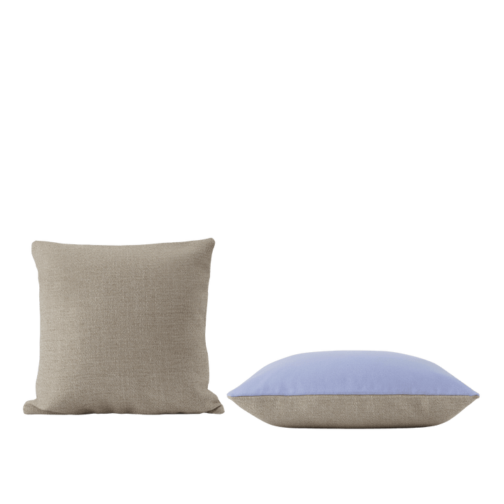 Mingle Cushion - Muuto Blankets + Throws + Pillows - Sand / Lilac - Square - HORNE