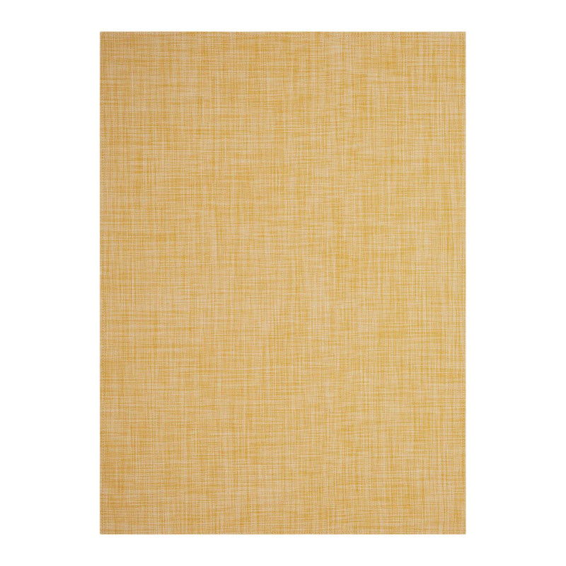 Mini Basketweave Floor Mat - Chilewich Rugs - Scarlet - Small - HORNE