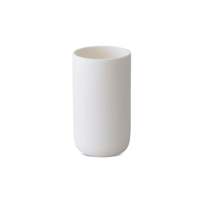 Modern Cylinder Vase - Tina Frey Decorative Objects - White - HORNE