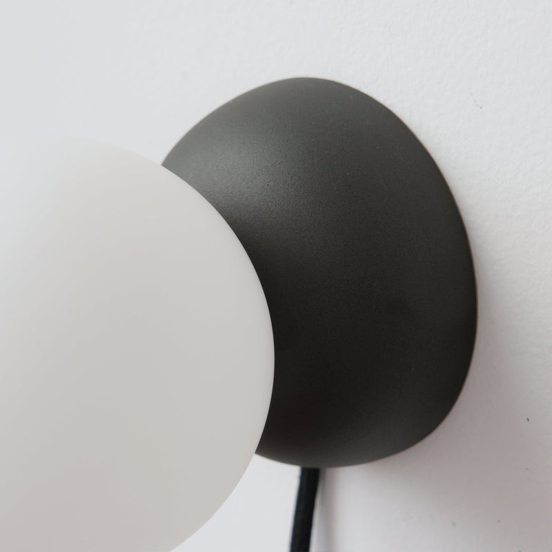 Monroe Sconce - Misewell Lamps - Dune - Plug in (includes 10' cord with on/off switch) - HORNE
