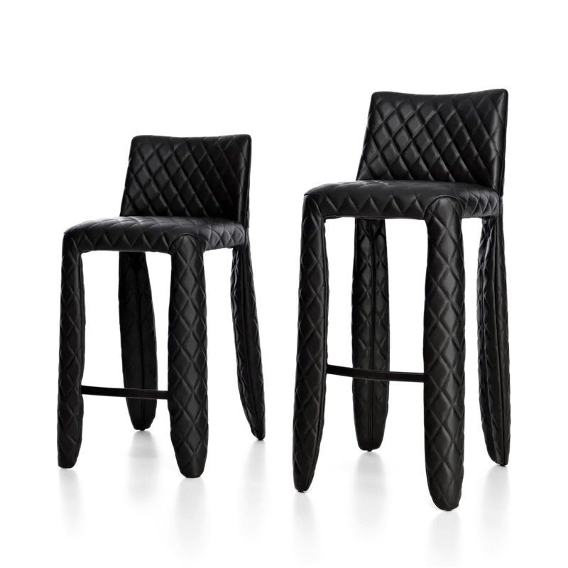 Monster Barstool - Moooi Stools + Benches + Ottomans - original black - Diamond - High - HORNE