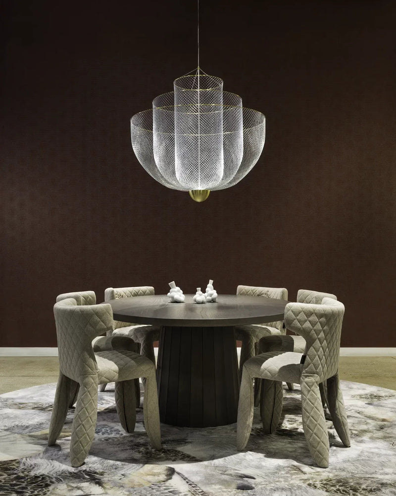 Monster Chair - Moooi Stools + Benches + Ottomans - Monster Chair original black with embroidery arms - Diamond - Arms - HORNE