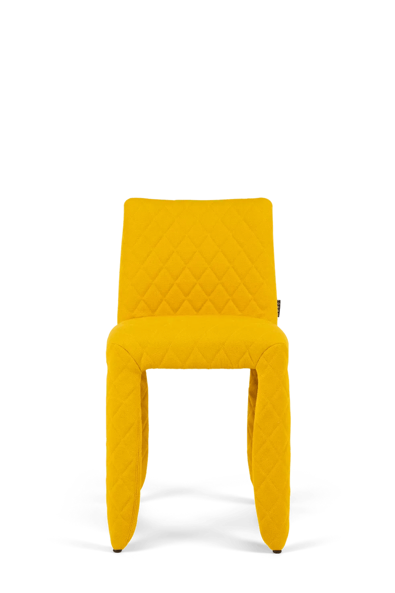 Monster Chair - Moooi Stools + Benches + Ottomans - Monster Chair original black with embroidery arms - Diamond - Arms - HORNE