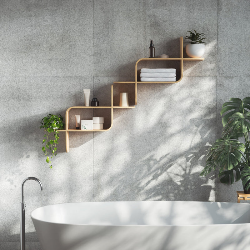 Montage Wall Shelf - Umbra Shelving - Black - HORNE