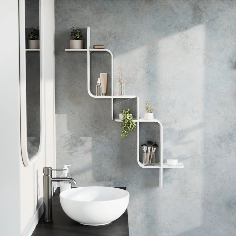 Montage Wall Shelf - Umbra Shelving - Black - HORNE