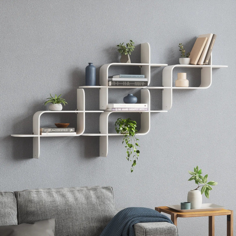 Montage Wall Shelf - Umbra Shelving - Black - HORNE