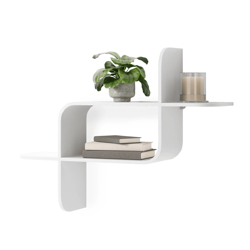 Montage Wall Shelf - Umbra Shelving - Black - HORNE