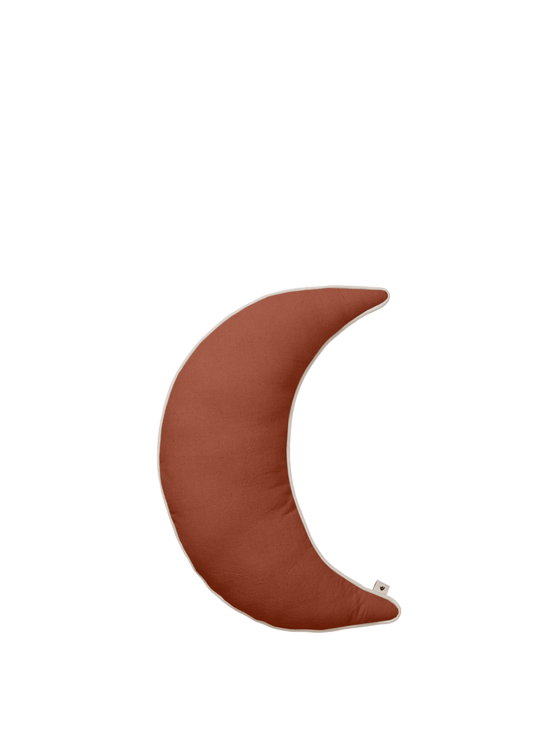 Moon Cushion - Ferm Living Bedding + Pillows - Brown Clay - HORNE