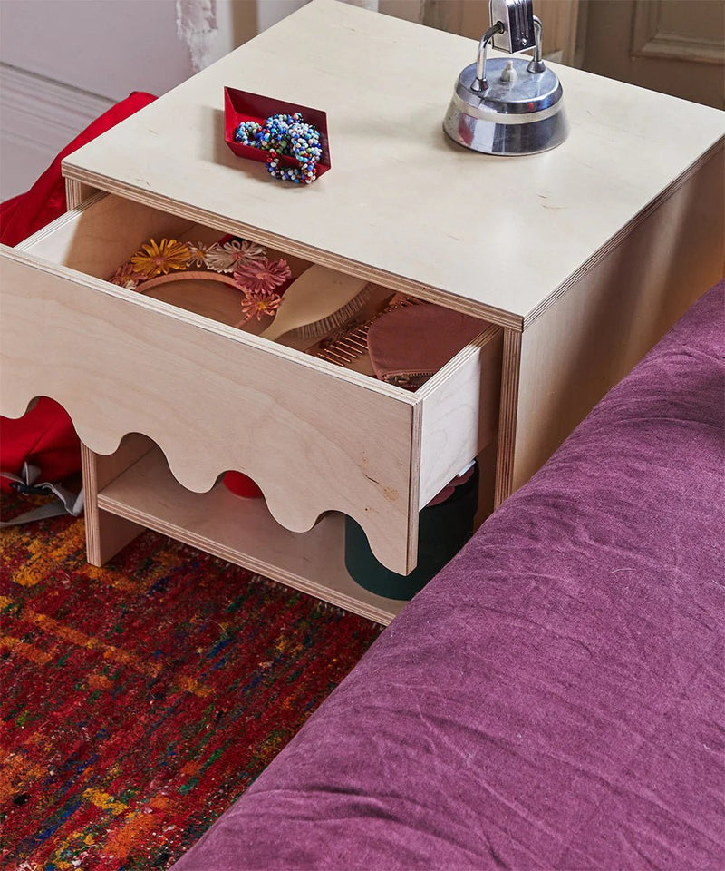 Moss Nightstand - Oeuf Kids + Baby - Birch - HORNE