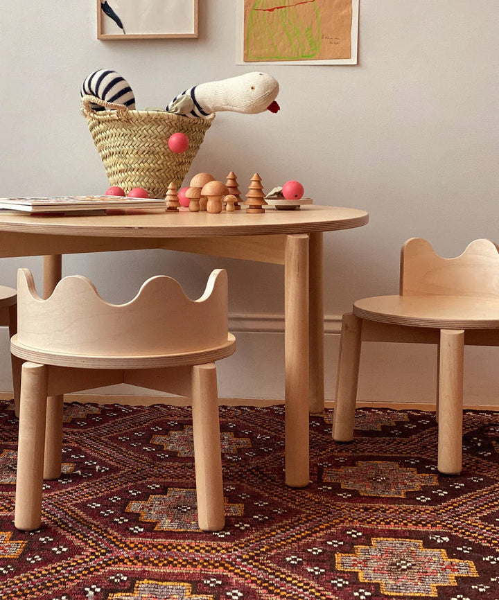 Moss Table - Oeuf Kids + Baby - Tomato - HORNE