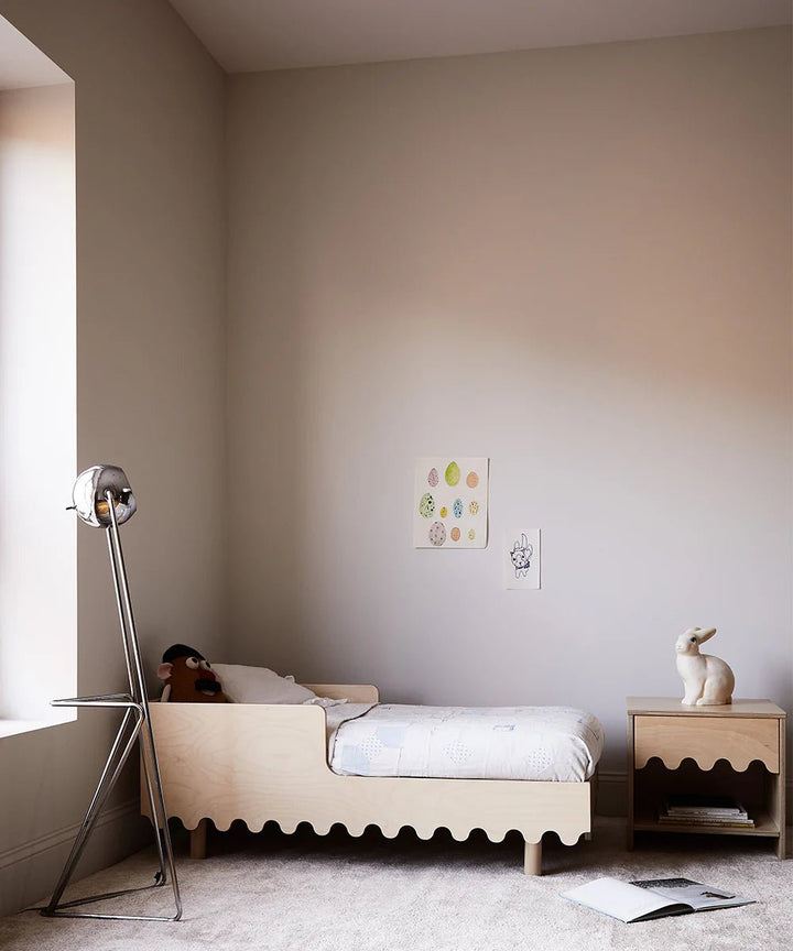 Moss Toddler Bed - Oeuf Kids + Baby - Tomato - HORNE