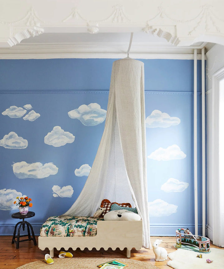 Moss Toddler Bed - Oeuf Kids + Baby - Tomato - HORNE