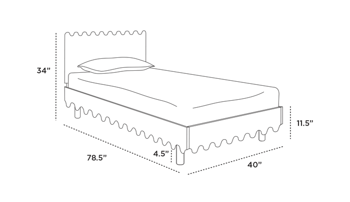 Moss Twin Bed - Oeuf Kids + Baby - Peapod - HORNE