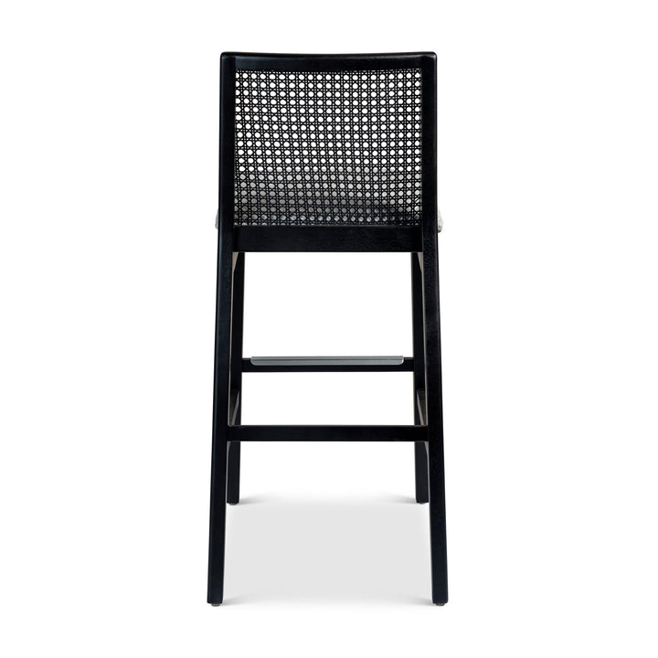 Nardia Cane Bar Stool - Urbia Chairs - Medley Ivory Nogal - HORNE