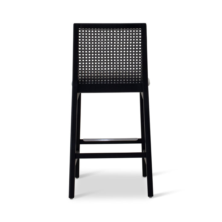 Nardia Cane Counter Stool - Urbia Chairs - Medley Ivory Nogal - HORNE