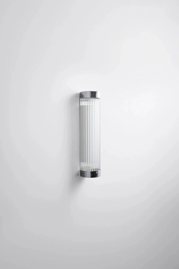 Narrow Pillar Light 40cm - Davey Lighting Wall Sconces - Chrome Plated - HORNE