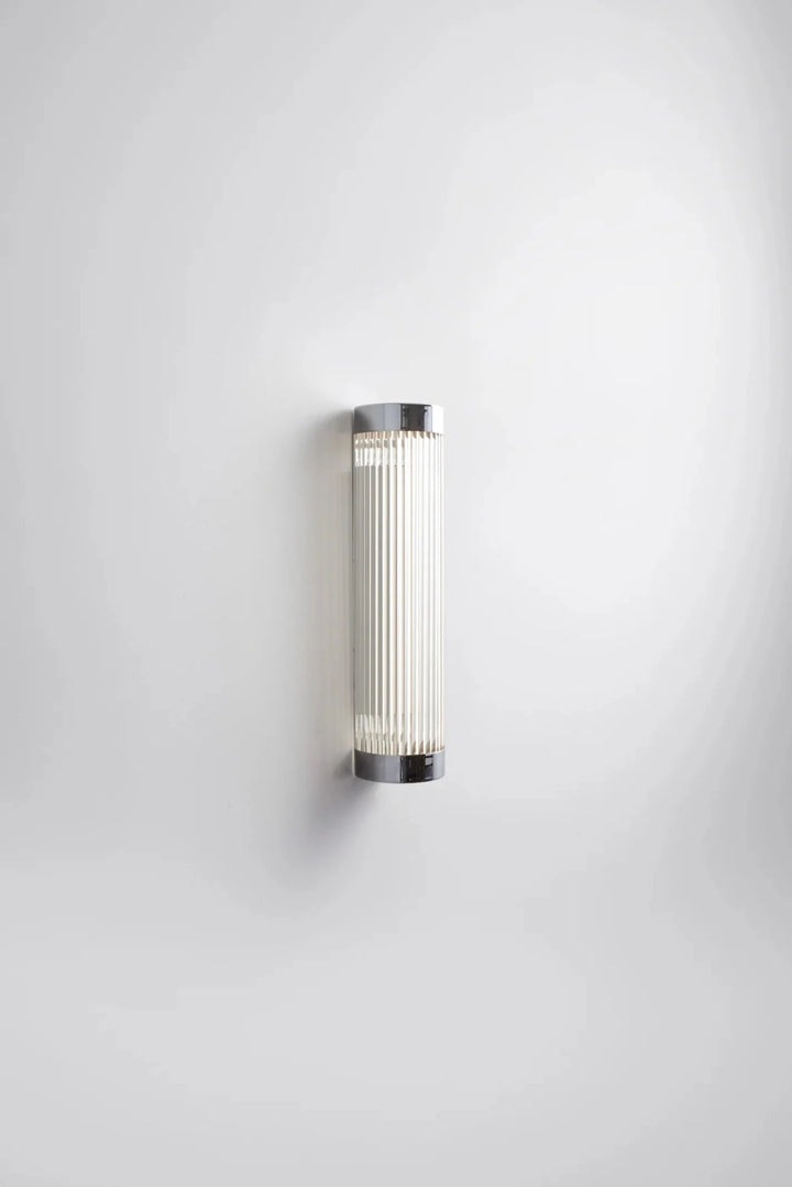 Narrow Pillar Light 40cm - Davey Lighting Wall Sconces - Chrome Plated - HORNE