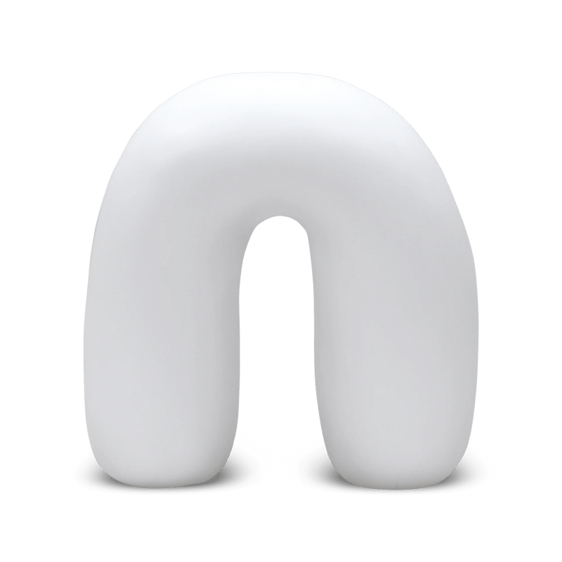 Noodle Arch Form Sculpture - Tina Frey Decorative Objects - White - HORNE