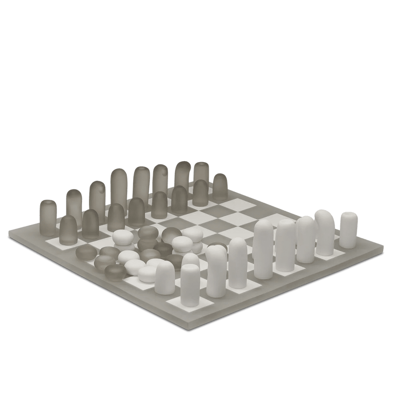 Noodle Chess & Checkers Set - Tina Frey Accessories - Black - HORNE