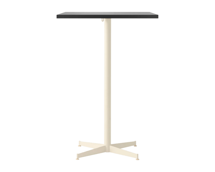 Nook Bar Table - Audo Copenhagen Tables + Desks - 28 x 24 in - Ivory - Black Oa - HORNE
