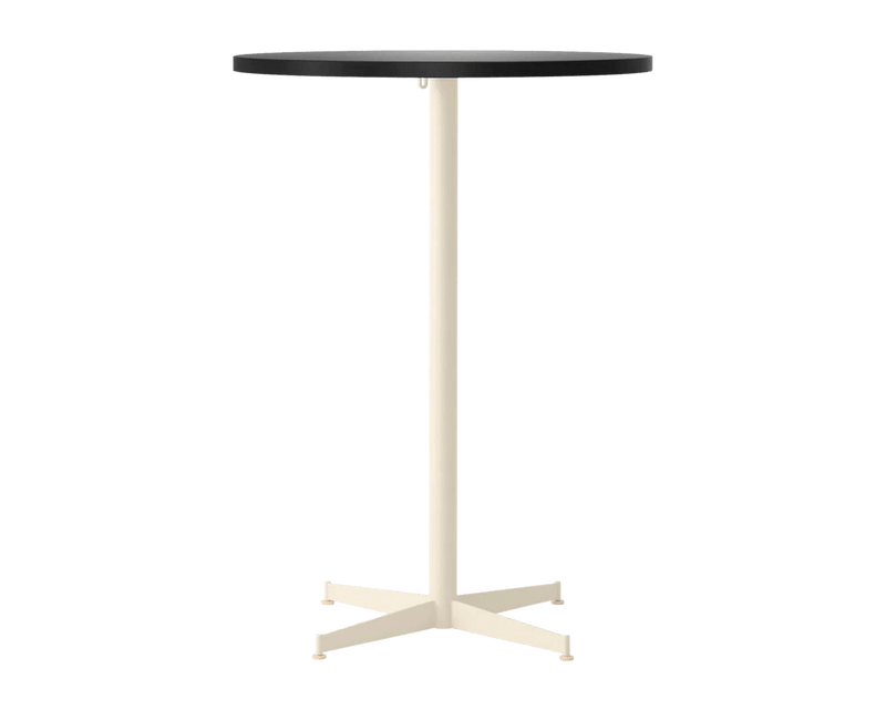 Nook Bar Table - Audo Copenhagen Tables + Desks - Ø24 in - Olive - Estremoz Marble - HORNE