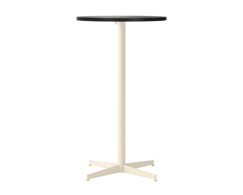 Nook Bar Table - Audo Copenhagen Tables + Desks - Ø24 in - Olive - Estremoz Marble - HORNE