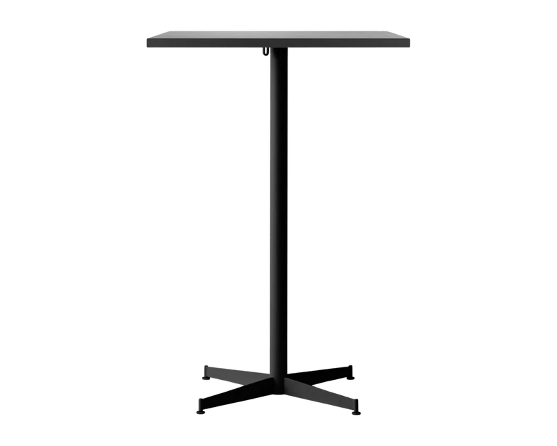 Nook Bar Table - Audo Copenhagen Tables + Desks - Ø24 in - Olive - Estremoz Marble - HORNE
