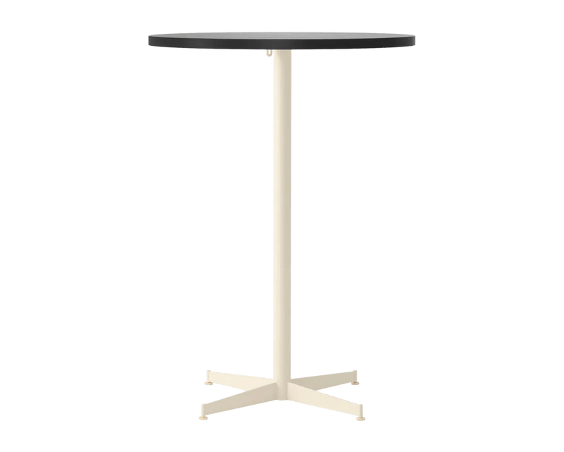 Nook Bar Table - Audo Copenhagen Tables + Desks - Ø24 in - Olive - Estremoz Marble - HORNE
