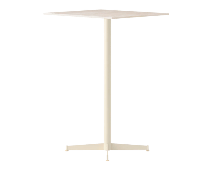 Nook Bar Table - Audo Copenhagen Tables + Desks - 28 x 24 in - Ivory - Ceramic Sand - HORNE