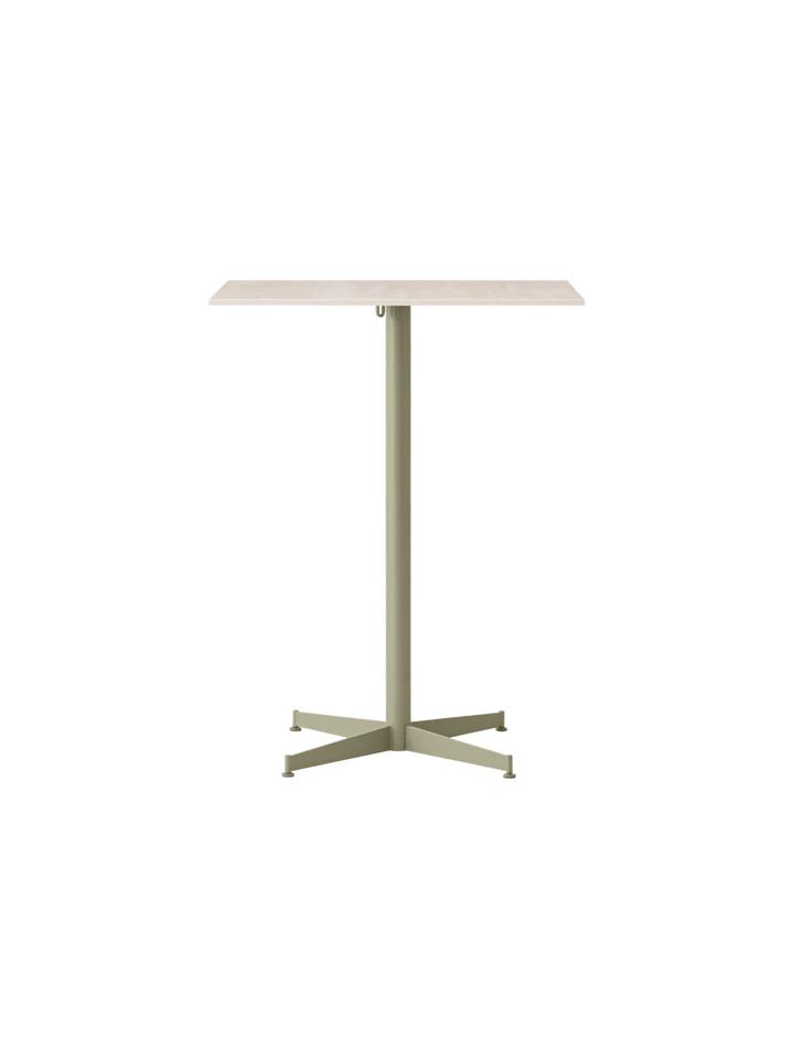 Nook Counter Table - Audo Copenhagen Tables + Desks - 28 x 24 in - Olive - Ceramic Sand - HORNE