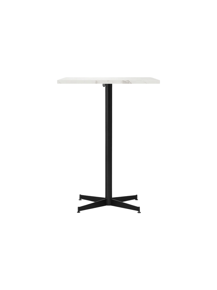Nook Counter Table - Audo Copenhagen Tables + Desks - 28 x 24 in - Black - Estremoz Marble - HORNE