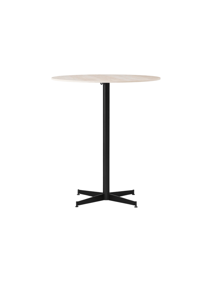 Nook Counter Table - Audo Copenhagen Tables + Desks - Ø32 in - Black - Ceramic Sand - HORNE