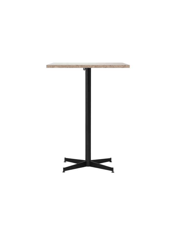 Nook Counter Table - Audo Copenhagen Tables + Desks - 28 x 24 in - Black - Kunis Breccia - HORNE