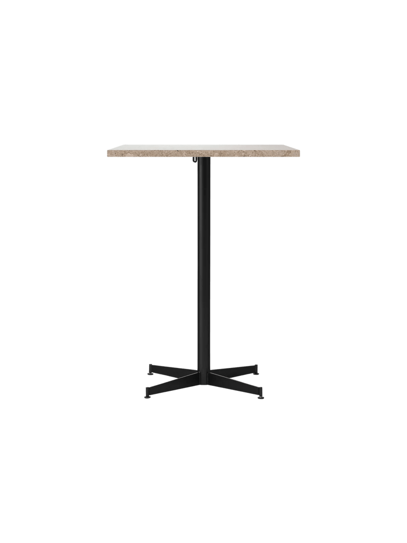 Nook Counter Table - Audo Copenhagen Tables + Desks - Ø24 in - Olive - Estremoz Marble - HORNE