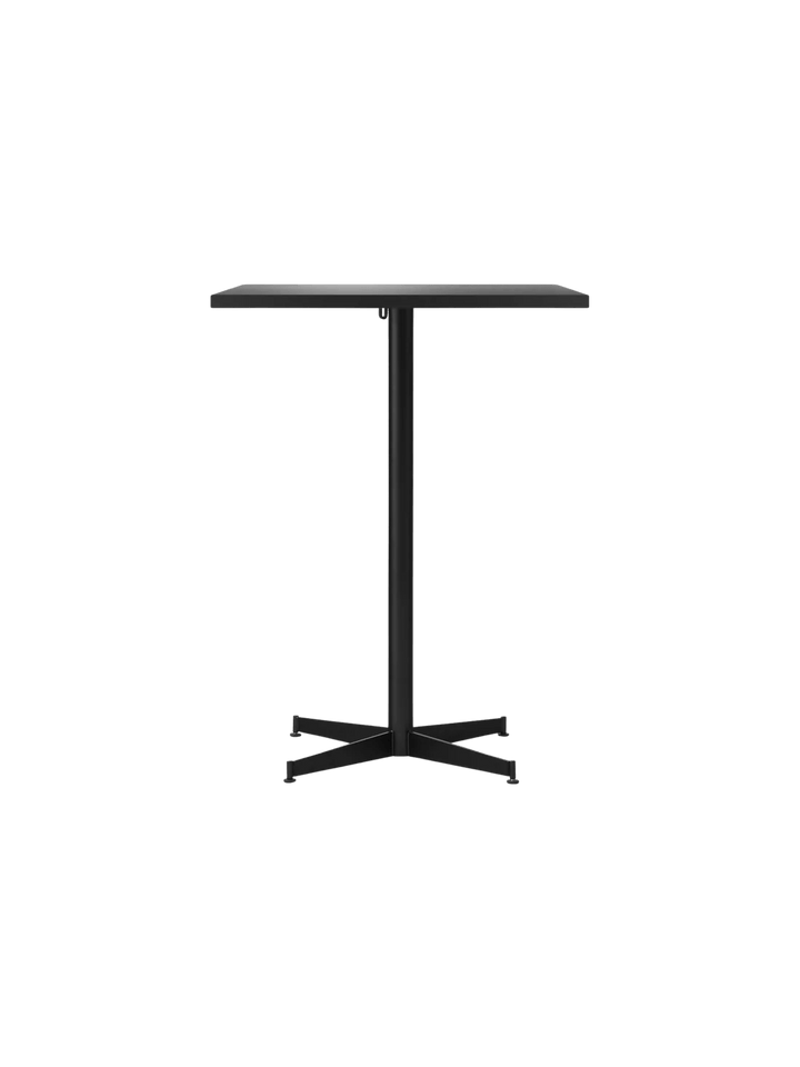 Nook Counter Table - Audo Copenhagen Tables + Desks - 28 x 24 in - Black - Linoleum Charcoal - HORNE