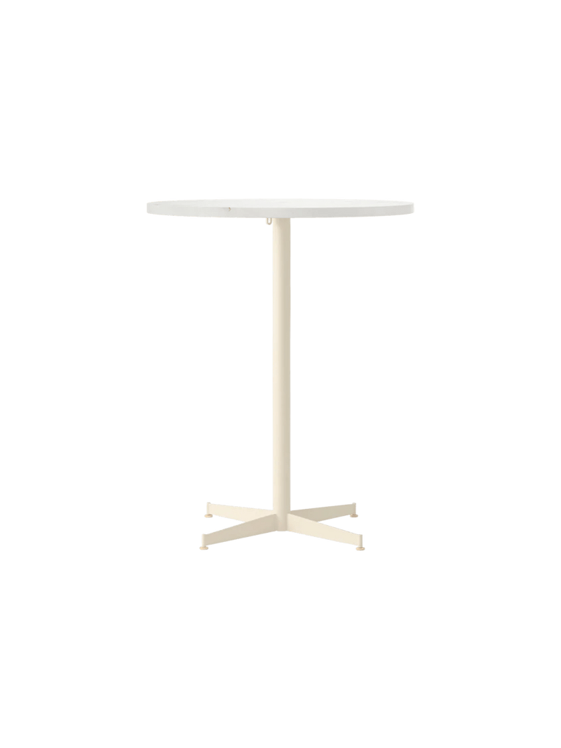 Nook Counter Table - Audo Copenhagen Tables + Desks - Ø24 in - Olive - Estremoz Marble - HORNE