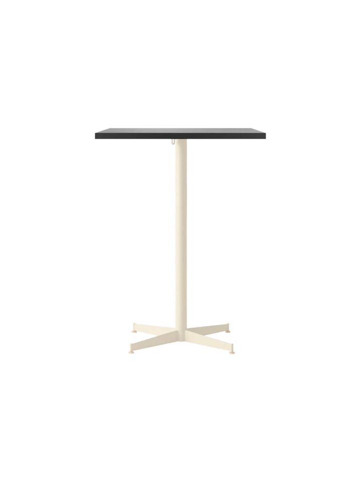 Nook Counter Table - Audo Copenhagen Tables + Desks - 28 x 24 in - Ivory - Black Oak - HORNE