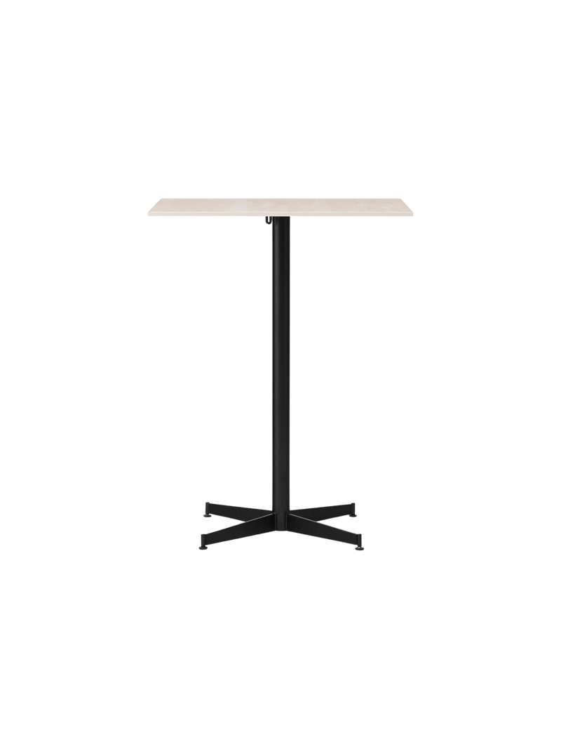 Nook Counter Table - Audo Copenhagen Tables + Desks - Ø24 in - Olive - Estremoz Marble - HORNE