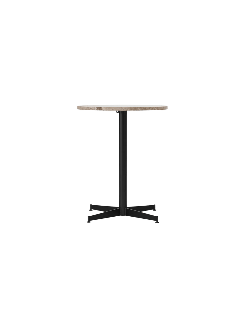 Nook Dining Table - Audo Copenhagen Tables + Desks - Ø24 in - Olive - Estremoz Marble - HORNE