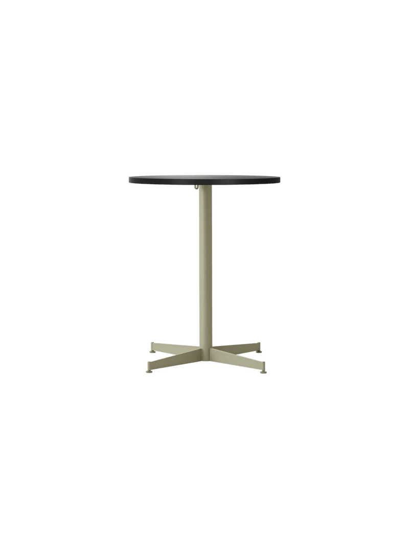 Nook Dining Table - Audo Copenhagen Tables + Desks - Ø24 in - Olive - Estremoz Marble - HORNE