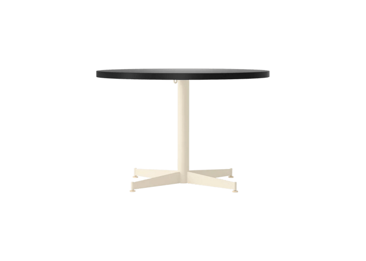Nook Lounge Table - Audo Copenhagen Tables + Desks - Ivory - Linoleum Charcoal - HORNE