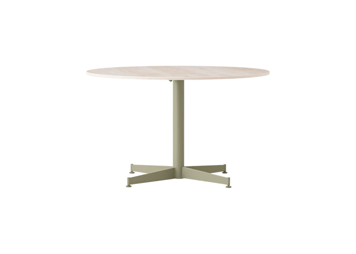 Nook Lounge Table - Audo Copenhagen Tables + Desks - Olive - Ceramic Sand - HORNE