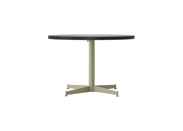 Nook Lounge Table - Audo Copenhagen Tables + Desks - Olive - Black Oak - HORNE
