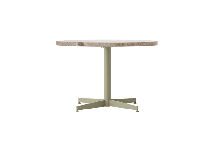 Nook Lounge Table - Audo Copenhagen Tables + Desks - Olive - Kunis Breccia - HORNE