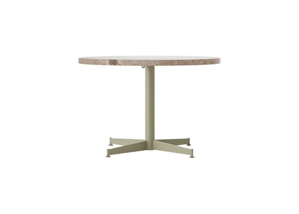 Nook Lounge Table - Audo Copenhagen Tables + Desks - Olive - Kunis Breccia - HORNE